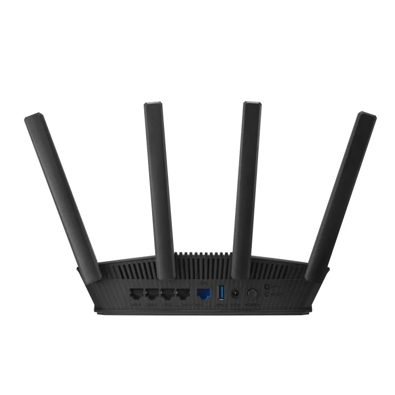DWiFi 7 AiMesh Extendable Router - RT-BE58U - 802.11be - 10-100-1000 Mbit-s - Ethernet LAN ,RJ-45, ports 5 - Mesh Support Yes -