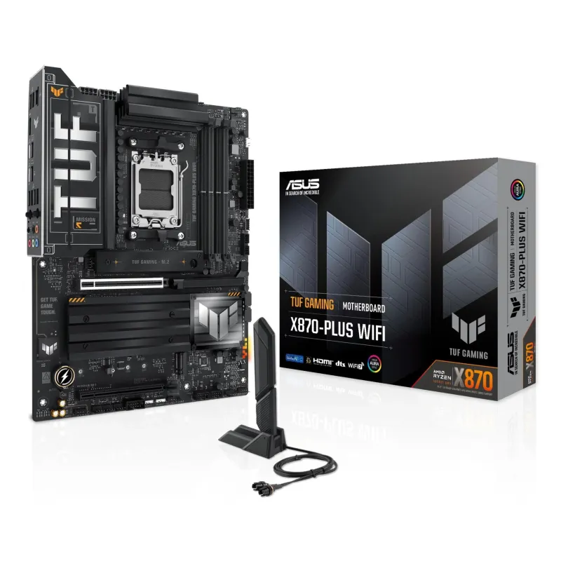 Asus Processor family AMD - Processor socket AM5 - DDR5 DIMM - Memory slots 4 - Supported hard disk drive interfaces SATA, M.2 -