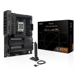 Mainboard-ASUS-AMD X870E-SAM5-ATX-Memory DDR5-Memory slots 4-3xPCI-Express 4.0 16x-2xPCI-Express 5.0
