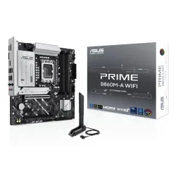 Mainboard-ASUS-Intel B860 Express-LGA1851-Micro-ATX-Memory DDR5-Memory slots 4-1xPCI-Express 4.0 1x-1xPCI-Express 4.0