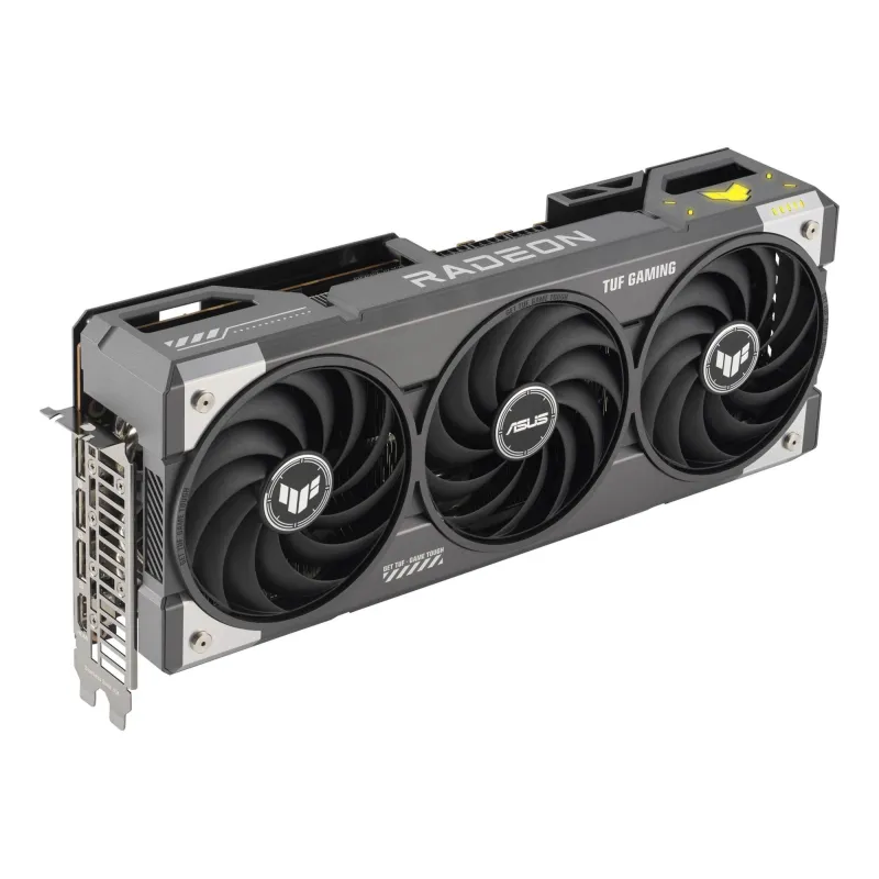 Graphics Card-ASUS-AMD Radeon RX 9070 XT-16 GB-GDDR6-256 bit-PCIE 5.0 16x-Triple slot