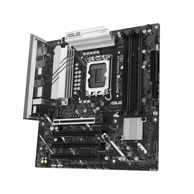 Mainboard-ASUS-Intel B860 Express-LGA1851-Micro-ATX-Memory DDR5-Memory slots 4-B860MMAXGAMINGAX