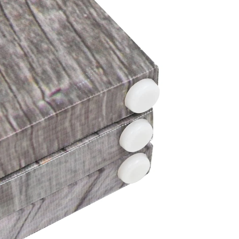 vidaXL istabas aizslietnis, 120x170 cm, saliekams, ezera ainava