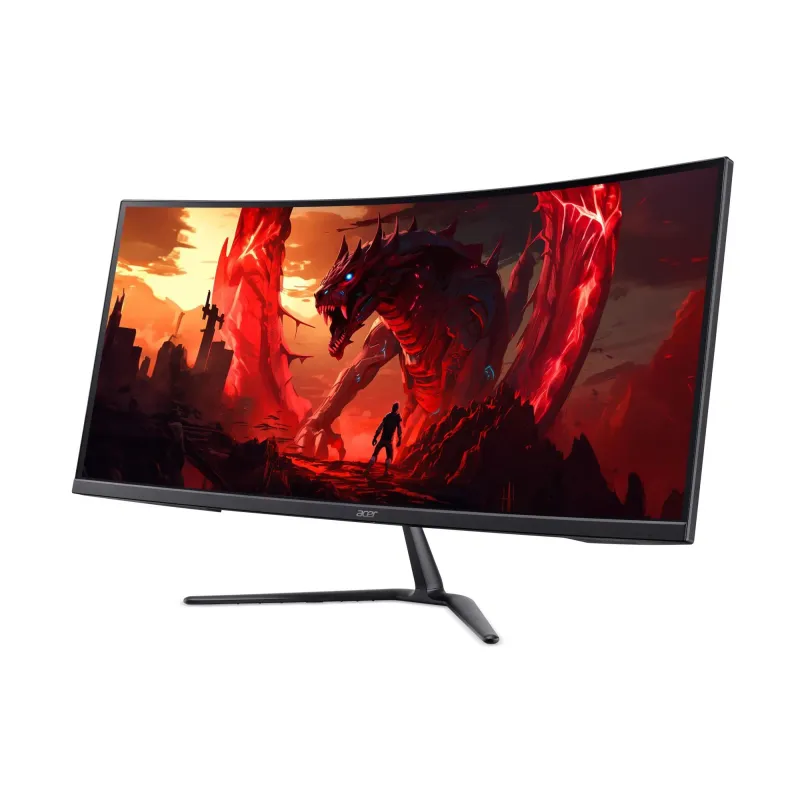 LCD Monitor-ACER-34 -3440 x 1440 pixels-UltraWide Quad HD-Native aspect ratio 21:9-LCD-Curved-UM.CE0EE.009