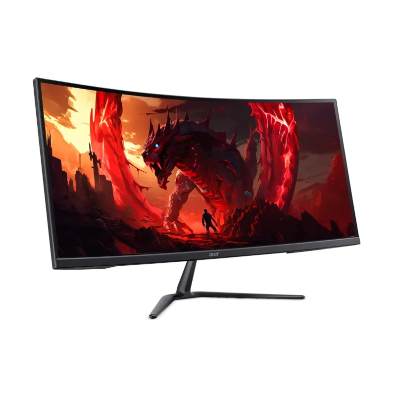 LCD Monitor-ACER-34 -3440 x 1440 pixels-UltraWide Quad HD-Native aspect ratio 21:9-LCD-Curved-UM.CE0EE.009