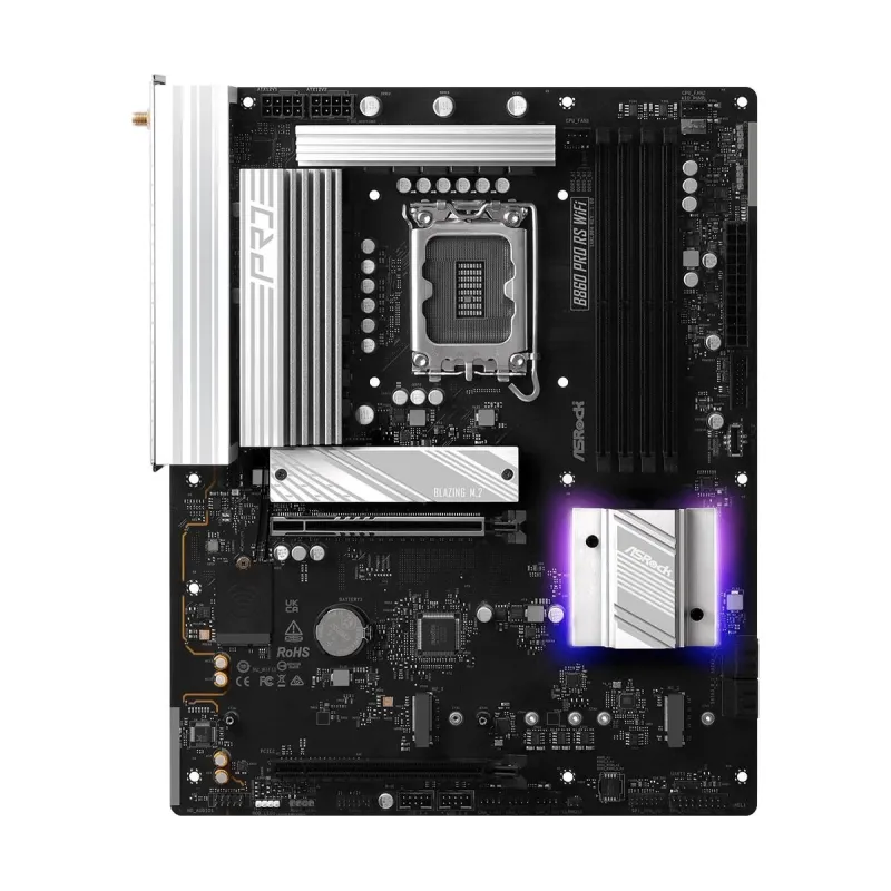 Mainboard-ASROCK-Memory DDR5-Memory slots 4-1xPCI-Express 4.0 16x-1xPCI-Express 5.0