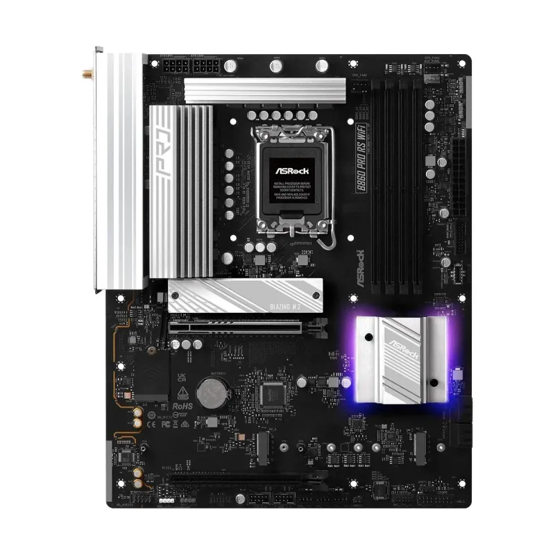 Mainboard-ASROCK-Memory DDR5-Memory slots 4-1xPCI-Express 4.0 16x-1xPCI-Express 5.0