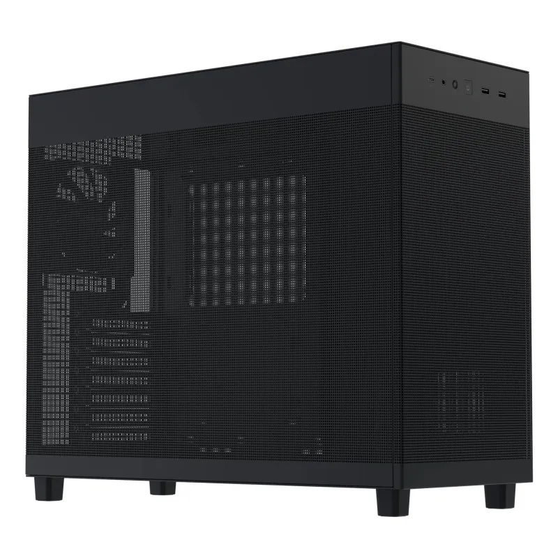 Case-ASUS-ATX-micro ATX-Mini-ITX-Black-Transparent-Midi Tower-PC-PRIME AP303 TG BLACK-90DC00V0-B39010
