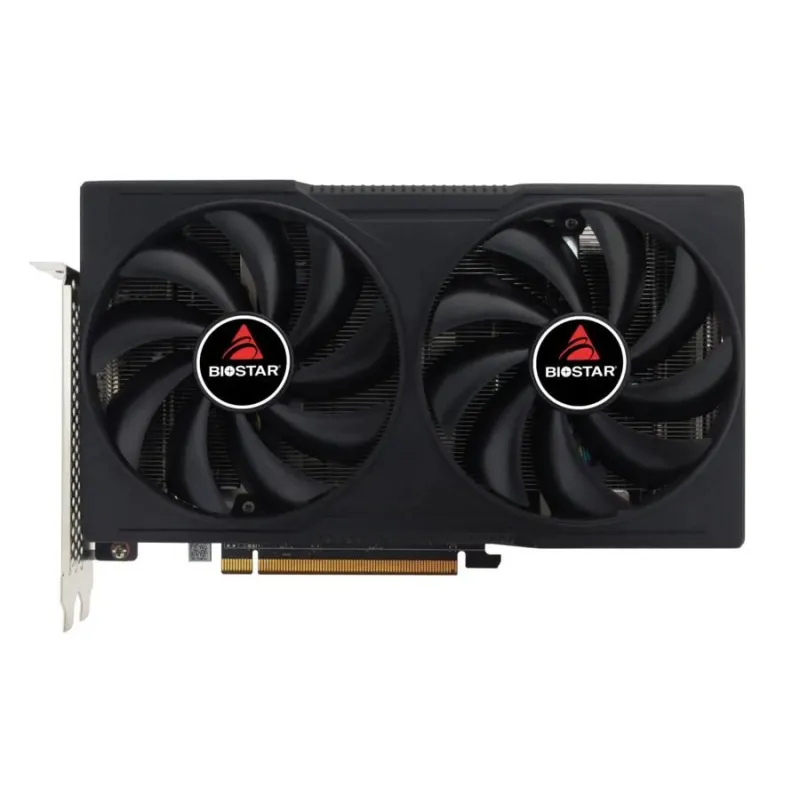 Graphics Card-BIOSTAR-AMD-Radeon RX 7600-2318 MHz-8 GB-GDDR6-128 bit-PCI Express 4.0-Active-VA76S6RM81