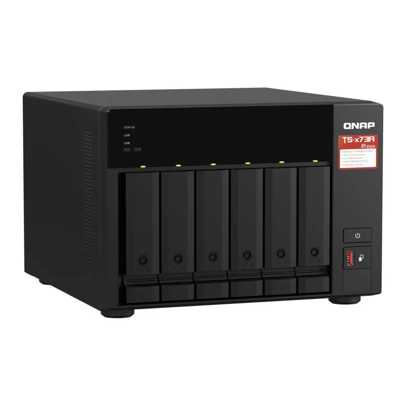 Nas storage tower 6bay 8gb-ts-673a-8g qnap