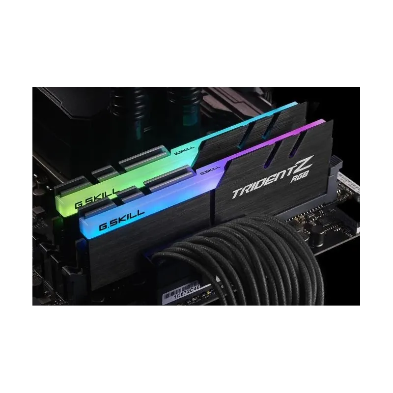 Memory dimm 32gb pc25600 ddr4-k2 f4-3200c16d-32gtzrx g.skill