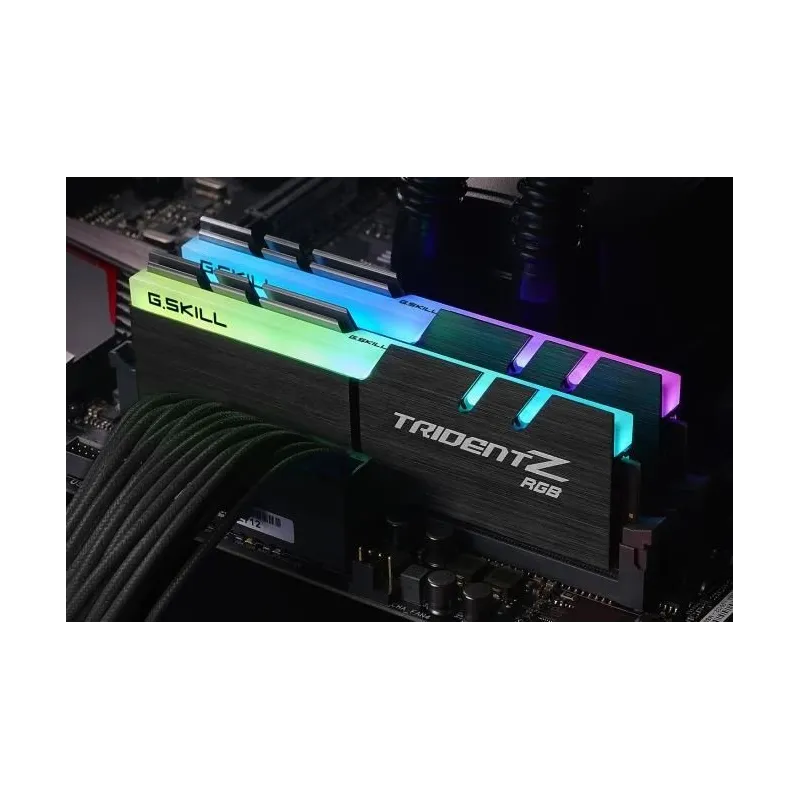 Memory dimm 32gb pc25600 ddr4-k2 f4-3200c16d-32gtzrx g.skill