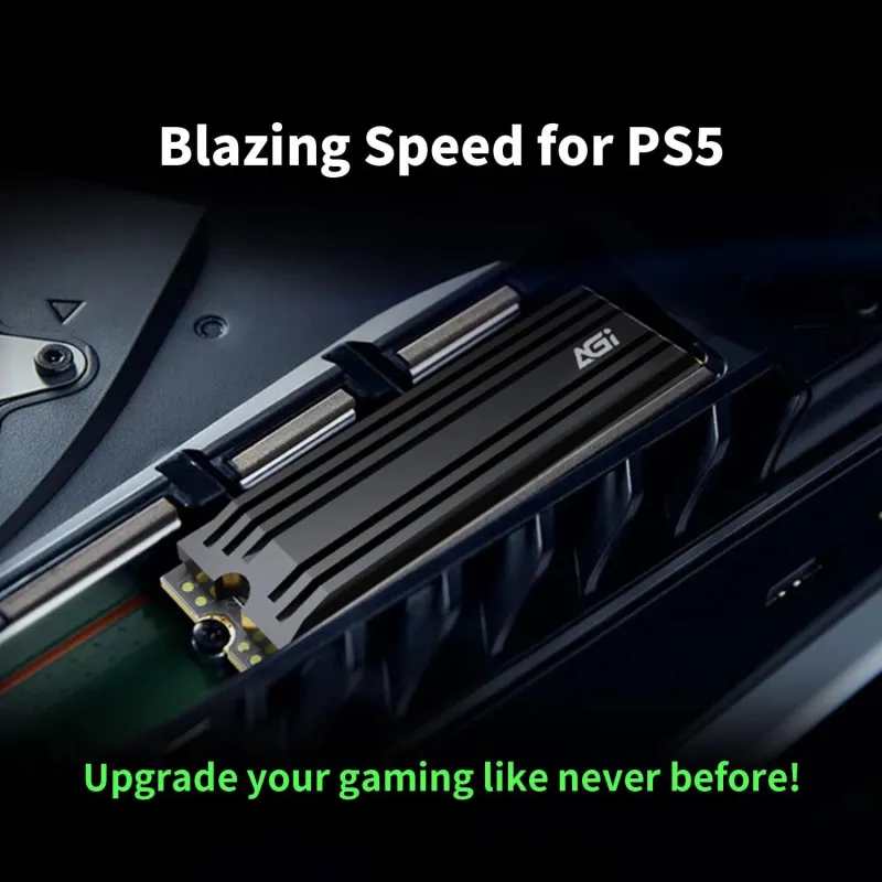 SSD-AGI-750xTBW rating-MTBF 2000000 h-Read speed 7400 MB-s-Write speed 5200 MB-s-NVMe Yes-PCI Express 4.0-M.2-1000