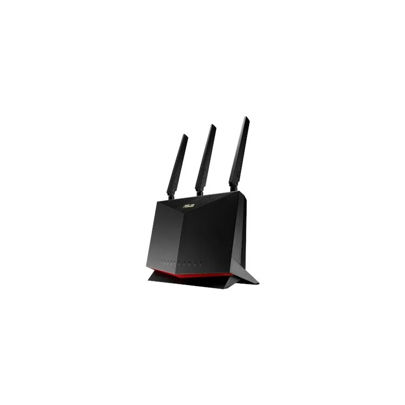 Wireless Router-ASUS-Wireless Router-2600 Mbps-Wi-Fi 5-USB 2.0-1 WAN-4x10-100-1000M-Number of antennas 4-4G-AC86U