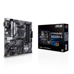 Mainboard-ASUS-AMD B550-SAM4-MicroATX-Memory DDR4-Memory slots 4-2xPCI-Express 3.0 1x-1xPCI-Express 4.0 16x-2xM.2-1x15pin