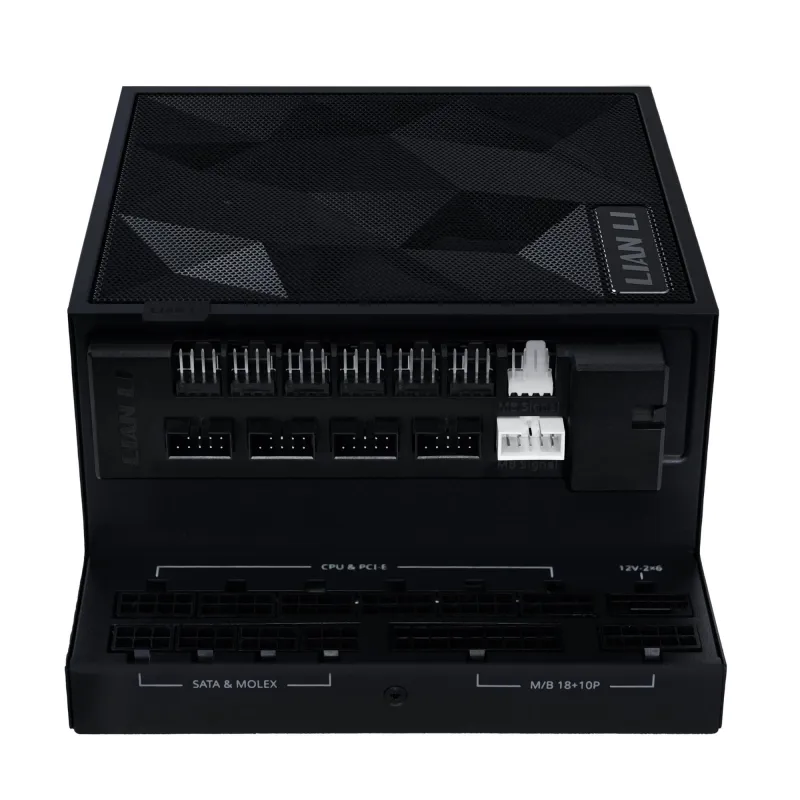 Power Supply-LIAN LI-EDGE GOLD 1200-1200 Watts-Efficiency 80 PLUS GOLD-PFC Active-G9P.EG1200G.BH00.EU
