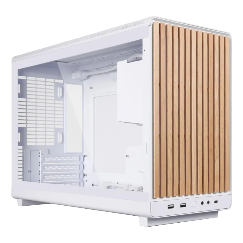Case-LIAN LI-micro ATX-Mini-ITX-White-Micro Tower-A3W-WDG-G99.A3W-WDG.00