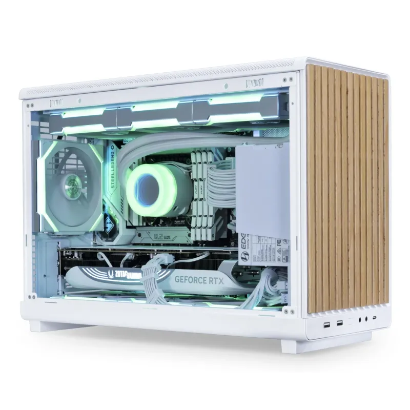 Case-LIAN LI-micro ATX-Mini-ITX-White-Micro Tower-A3W-WDG-G99.A3W-WDG.00