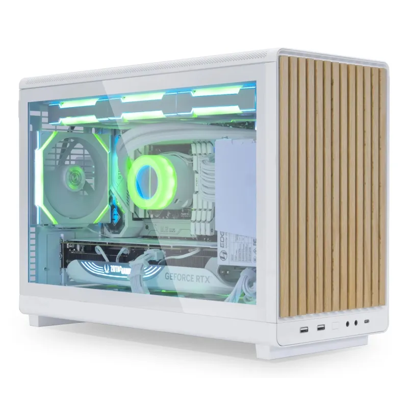 Case-LIAN LI-micro ATX-Mini-ITX-White-Micro Tower-A3W-WDG-G99.A3W-WDG.00