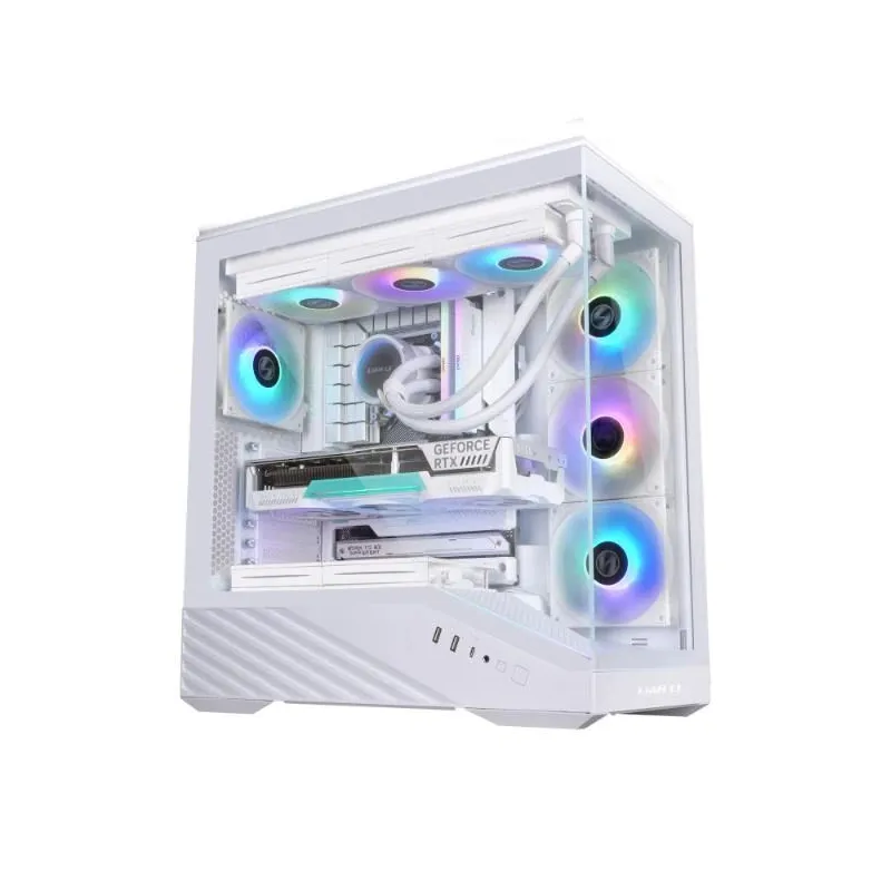 Case-LIAN LI-ATX-micro ATX-Mini-ITX-EATX-White-Midi Tower-PC-G99.V100RW.01