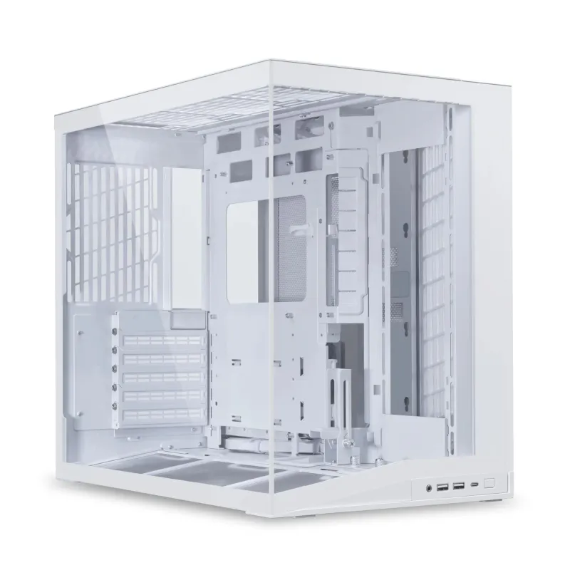 Case-LIAN LI-ATX-micro ATX-Mini-ITX-White-Mini Tower-O11D MINI V2 Flow-G99.O11DMIV2W.00