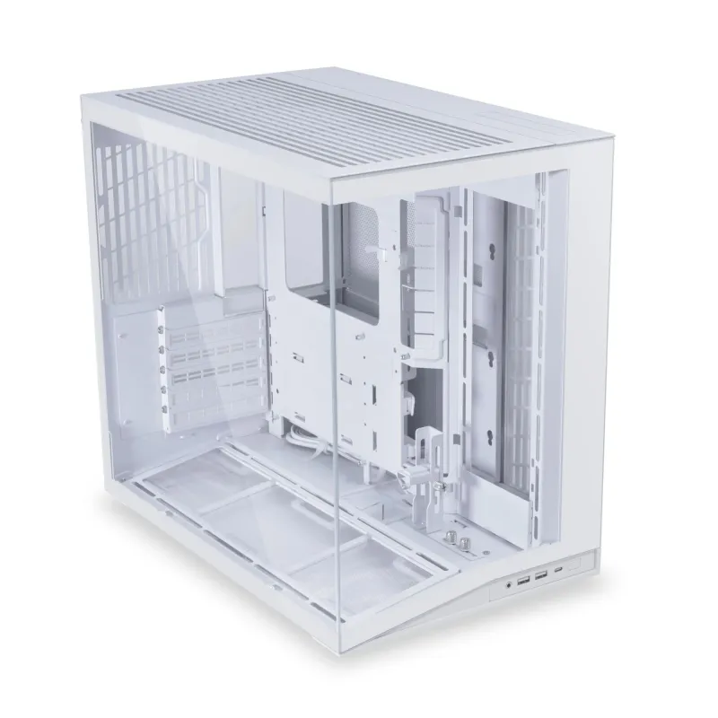 Case-LIAN LI-ATX-micro ATX-Mini-ITX-White-Mini Tower-O11D MINI V2 Flow-G99.O11DMIV2W.00