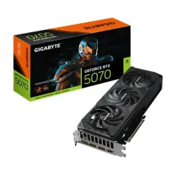 Graphics Card-GIGABYTE-NVIDIA GeForce RTX 5070-12 GB-GDDR7-192 bit-PCIE 5.0 16x-GPU 2542 MHz-Triple slot