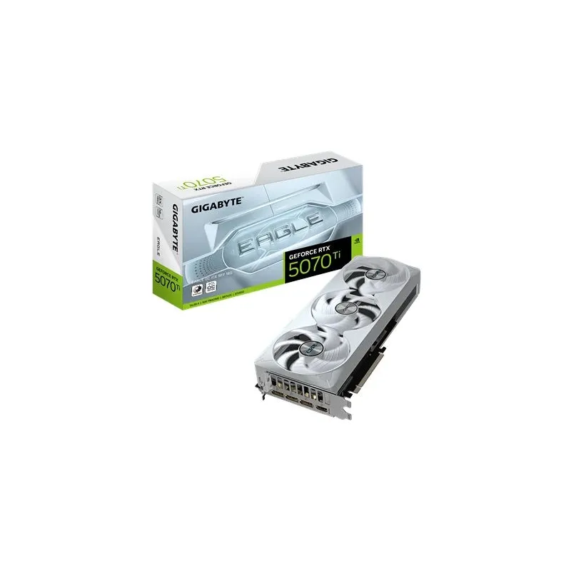 Graphics Card-GIGABYTE-NVIDIA-GeForce RTX 5070 Ti-2542 MHz-16 GB-GDDR7-256 bit-PCI Express x16