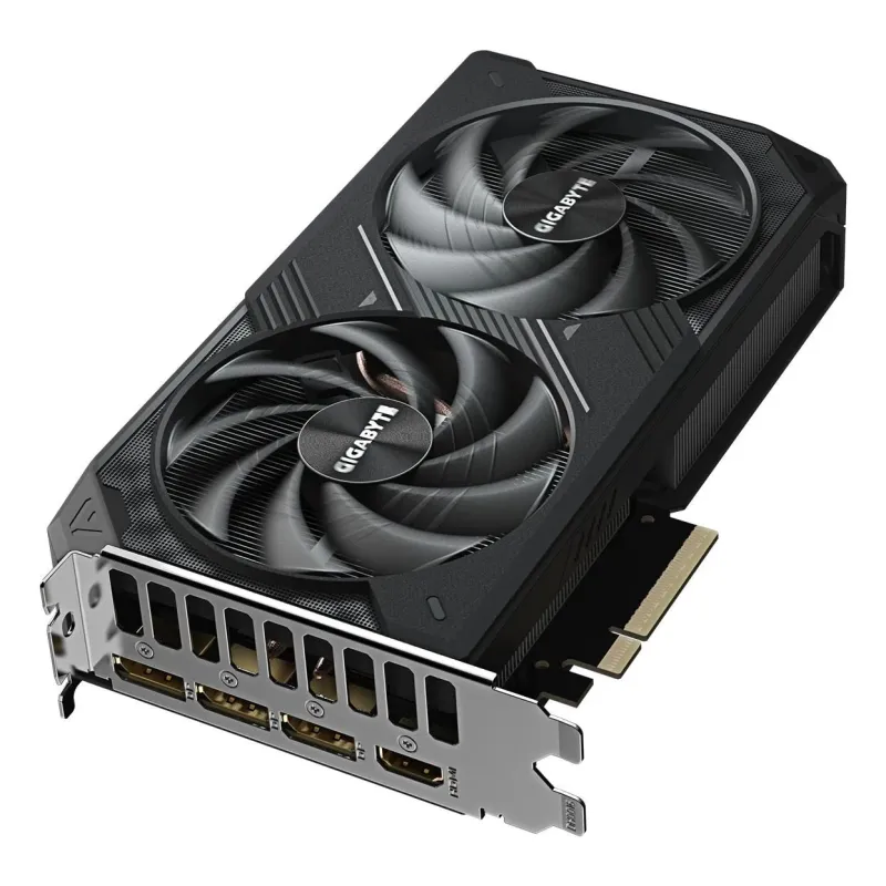 Graphics Card-GIGABYTE-NVIDIA GeForce RTX 5060 Ti-8 GB-GDDR7-128 bit-PCIE 5.0 16x-GPU 2587 MHz-Dual Slot