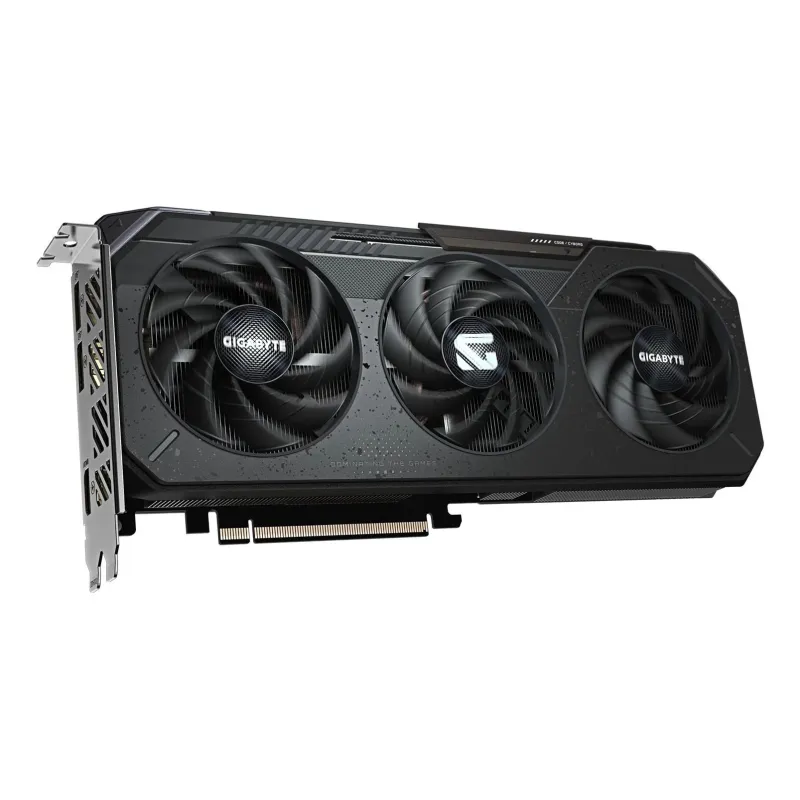 Graphics Card-GIGABYTE-AMD Radeon RX 9060 XT-16 GB-GDDR6-128 bit-PCIE 5.0 16x-Triple slot Fansink-GV-R9060XTGAMINGOC-16GD