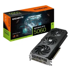 Graphics Card-GIGABYTE-NVIDIA-GeForce RTX 5060-2595 MHz-8 GB-GDDR7-128 bit-PCI Express 5.0-Active-GV-N5060GAMINGOC-8GD