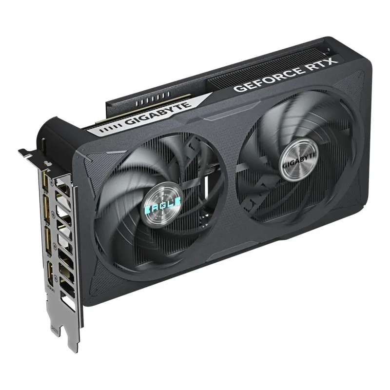 Graphics Card-GIGABYTE-NVIDIA GeForce RTX 5060-8 GB-GDDR7-128 bit-PCIE 5.0 16x-GPU 2550 MHz-Dual Slot