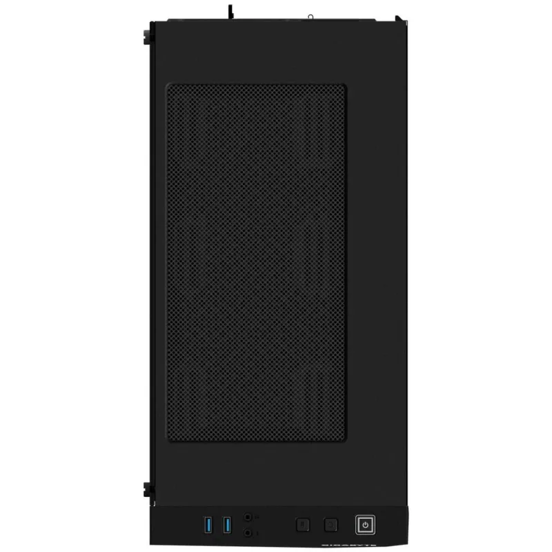 Case-GIGABYTE-C200 GLASS-MidiTower-Not included-ATX-MicroATX-MiniITX-Colour Black-GB-C200G
