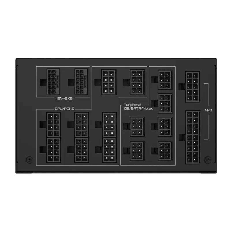 Power Supply-GIGABYTE-GP-UD1600PM PG5-1600 Watts-Efficiency 80 PLUS PLATINIUM-PFC Active-GP-UD1600PMPG5