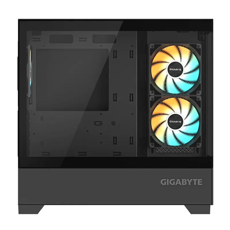 Case-GIGABYTE-C201 PANORAMIC-MidiTower-Case product features Rackmountable-Removeable HDD basket-Transparent panel-Not