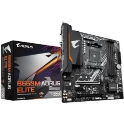 Mainboard-GIGABYTE-AMD B550-SAM4-Micro-ATX-Memory DDR4-Memory slots 4-1xPCI-Express 3.0 1x-1xPCI-Express 3.0 4x-1xPCI-Express