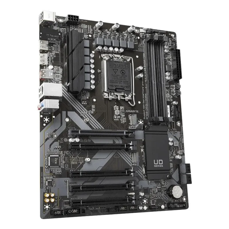 Mainboard-GIGABYTE-Intel B760 Express-LGA1700-ATX-Memory DDR4-Memory slots 4-4xPCI-Express 3.0 1x-1xPCI-Express 4.0