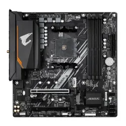 Gigabyte B550M AORUS ELITE AXG13 - Processor family AMD - Processor socket AM4 - DDR4 - Number of SATA connectors 4