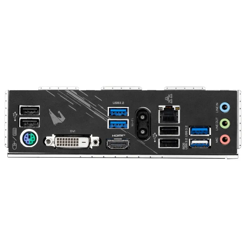 Mainboard-GIGABYTE-AMD B550-Socket AM4-micro ATX-RAM DDR4-SDRAM-4xSlots-Wi-Fi Yes-Bluetooth Yes-2xNumber of M.2 ,M, slots-B550M
