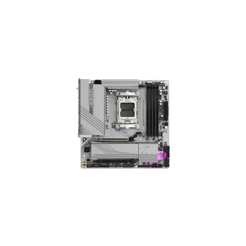 Mainboard-GIGABYTE-AMD B650-SAM5-Micro-ATX-Memory DDR5-Memory slots 4-B650MAELITEAXICE1.1