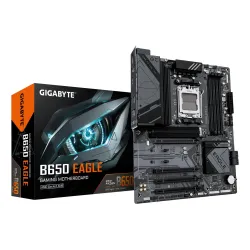 Mainboard-GIGABYTE-AMD B650-Socket AM5-ATX-RAM DDR5-SDRAM-4xSlots-3xNumber of M.2 ,M, slots-B650 EAGLE AX ,rev.