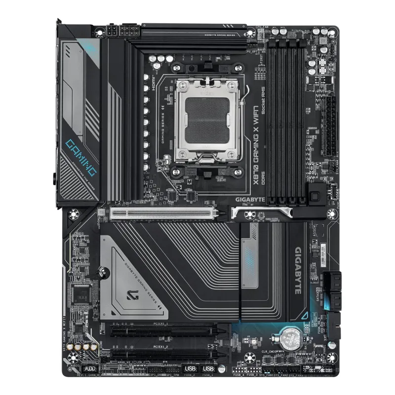 Mainboard-GIGABYTE-AMD X870-SAM5-ATX-Memory DDR5-Memory slots 4-2xPCI-Express 3.0 1x-1xPCI-Express 5.0 16x-3xM.2-1xHDMI-4xUSB