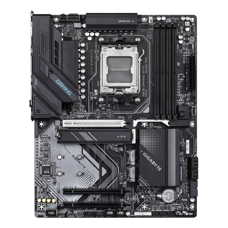 Mainboard-GIGABYTE-AMD X870-SAM5-ATX-Memory DDR5-Memory slots 4-3xPCI-Express