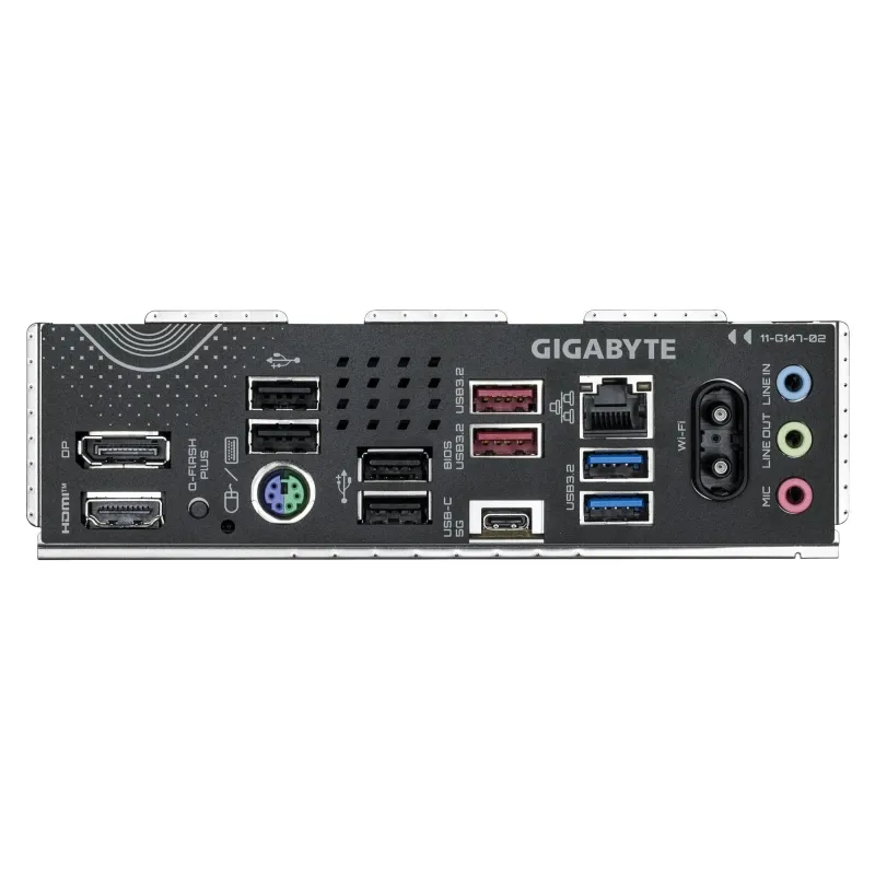 Mainboard-GIGABYTE-AMD B850-SAM5-ATX-Memory DDR5-Memory slots 4-4xPCI-Express