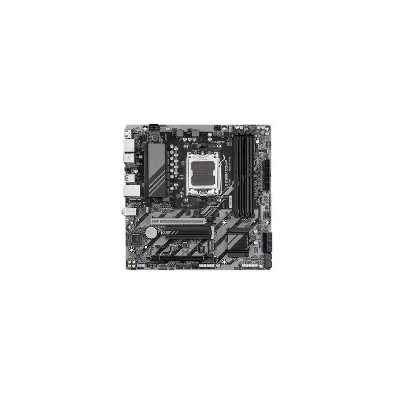 Gigabyte B850M D3HP - Processor family AMD - Processor socket AM5 - DDR5 - Supported hard disk drive interfaces M.2, SATA -