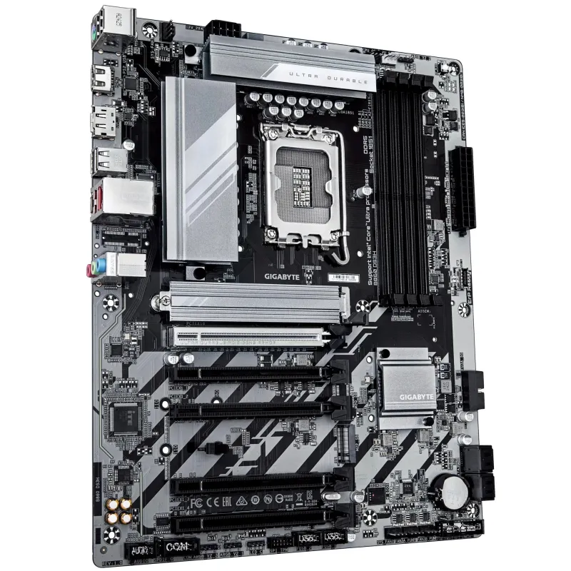 Mainboard-GIGABYTE-Intel B860 Express-LGA1851-ATX-Memory DDR5-Memory slots 4-4xPCI-Express 4.0 1x-1xPCI-Express 5.0