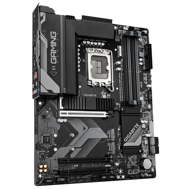 Mainboard-GIGABYTE-Intel B760-LGA 1700-ATX-RAM DDR4-SDRAM-4xSlots-3xNumber of M.2 ,M, slots-B760GAMINGXD4GEN5
