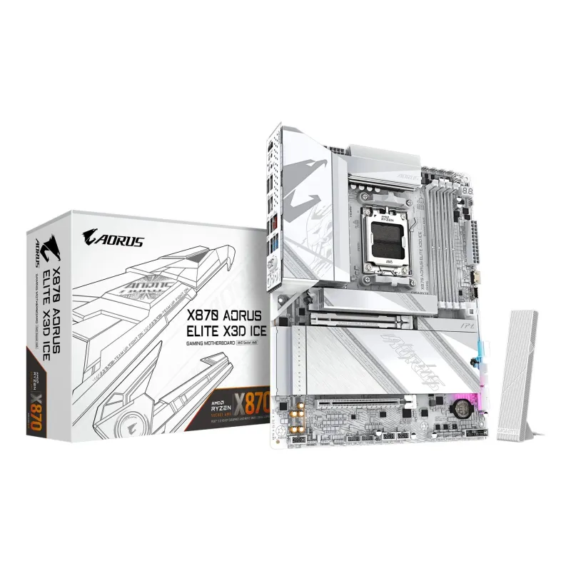 Mainboard-GIGABYTE-AMD X870-SAM5-ATX-Memory DDR5-Memory slots 4-X870AELITEXICE