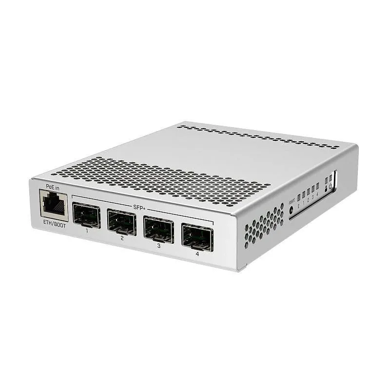 Switch-MIKROTIK-PoE ports 1-CRS305-1G-4S+IN