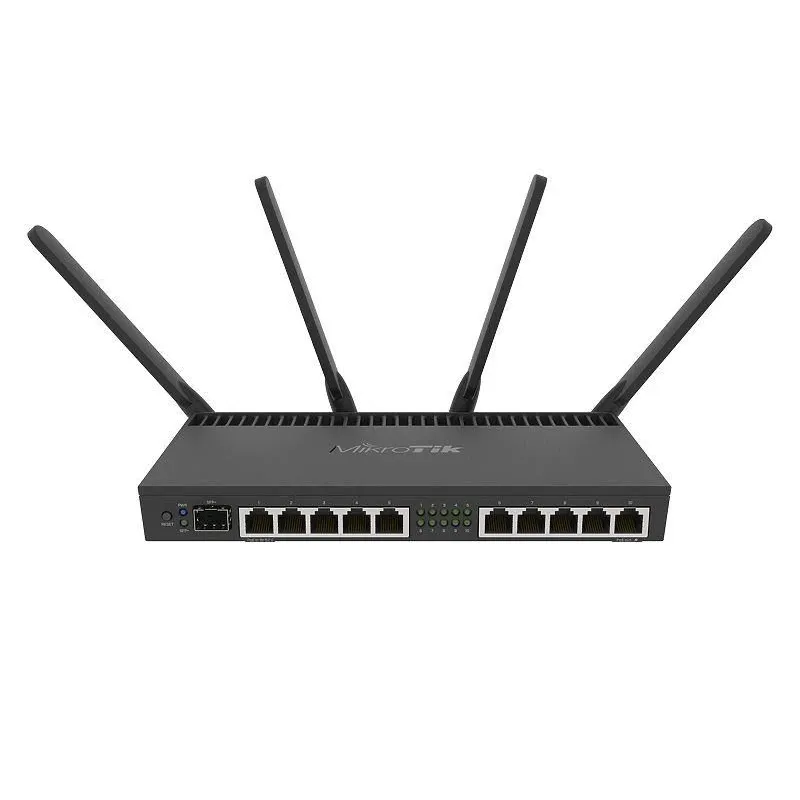 Wireless Router-MIKROTIK-RB4011iGS+5HacQ2HnD-IN-Wi-Fi 5 ,802.11ac,-Data speed 1733 Mbit-s-Ethernet LAN